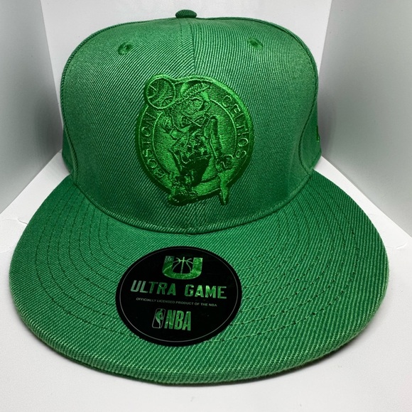 Boston Celtics NBA All-Green Snapback Hat - Ultra Game - NEW with Tags - Picture 1 of 5